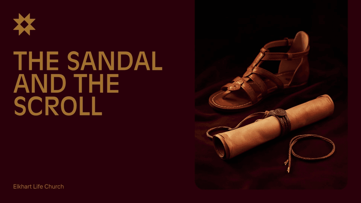 The Sandal and the Scroll